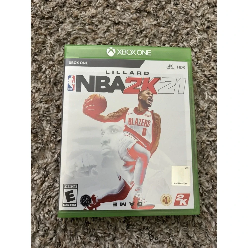 NBA 2K21 (Microsoft Xbox‎ One, 2020) Complete Insert CIB Video Game Basketball